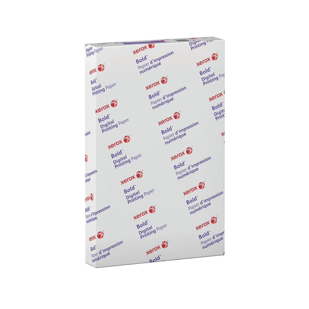 Xerox Bold Digital Printing Paper, 1 Ream, Ledger Size (17in x 11in), 100 (U.S.) Brightness, 80 Lb Cover (216 gsm), FSC Certified, Ream Of 250 Sheets MPN:3R11771EA