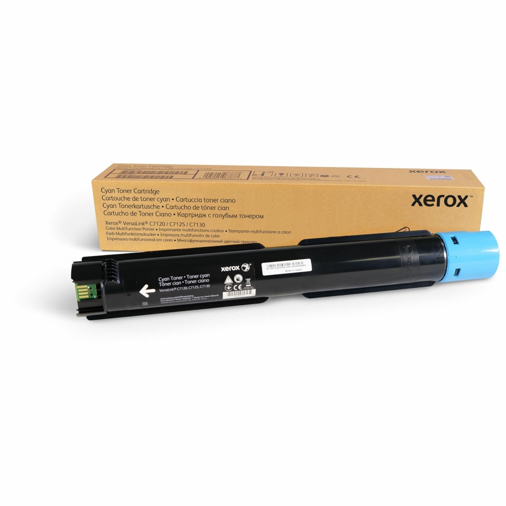 Xerox Genuine Xerox VersaLink C7100 Series Color Multifunction Printers Cyan Extra High capacity Toner Cartridge (18500 Pages) - 006R01825 MPN:006R01825