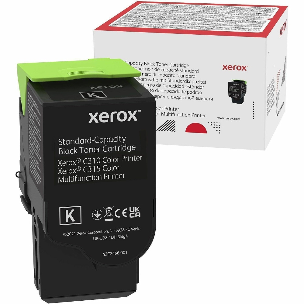 Xerox Genuine Xerox C310 Color Printer€/€C315 Color Multifunction Printer Black Standard capacity Toner Cartridge (3000 Pages) - 006R04356 MPN:006R04356