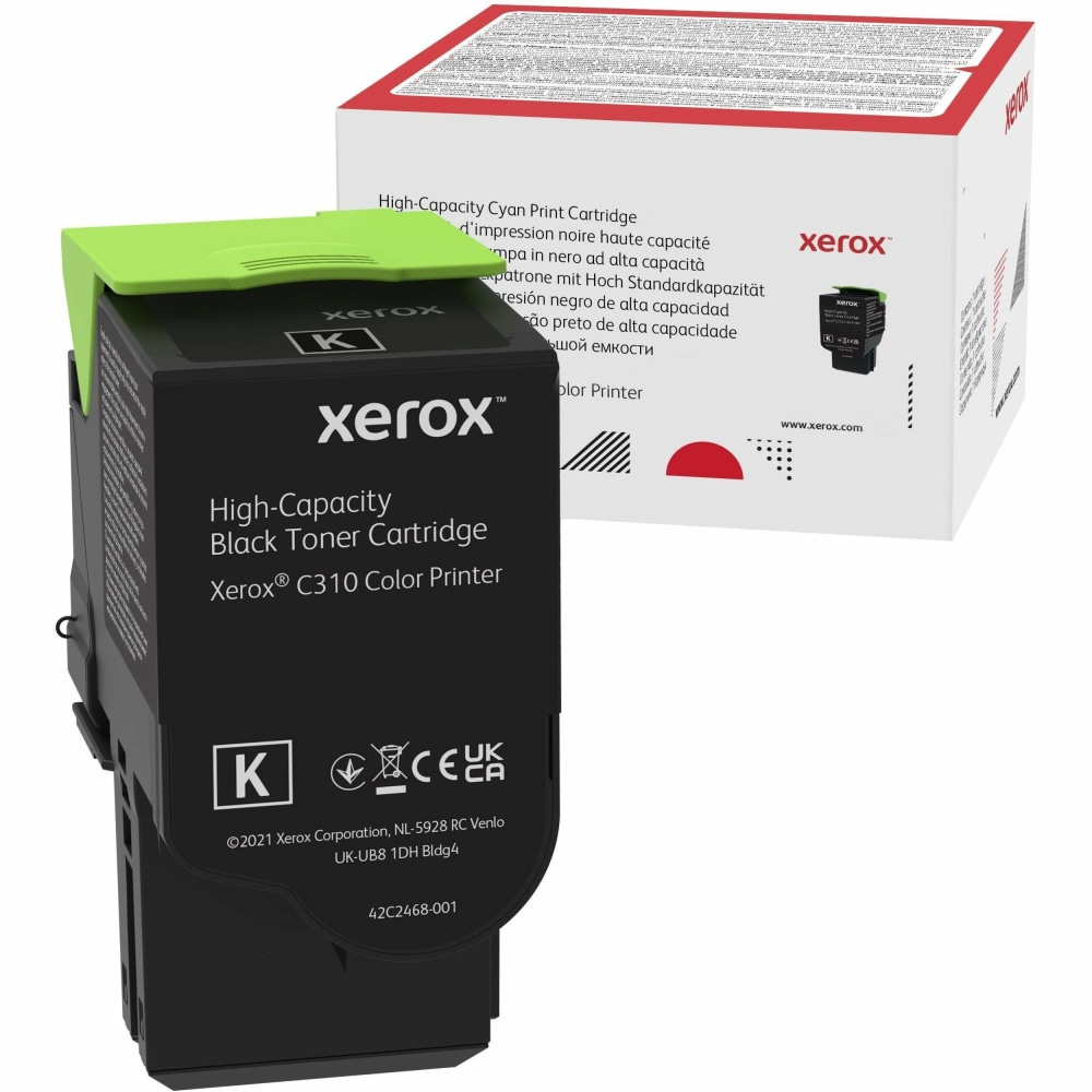 Xerox Genuine Xerox C310 Color Printer/ C315 Color Multifunction Printer Black High capacity Toner Cartridge (8000 Pages) - 006R04364 - 8000 Pages MPN:006R04364