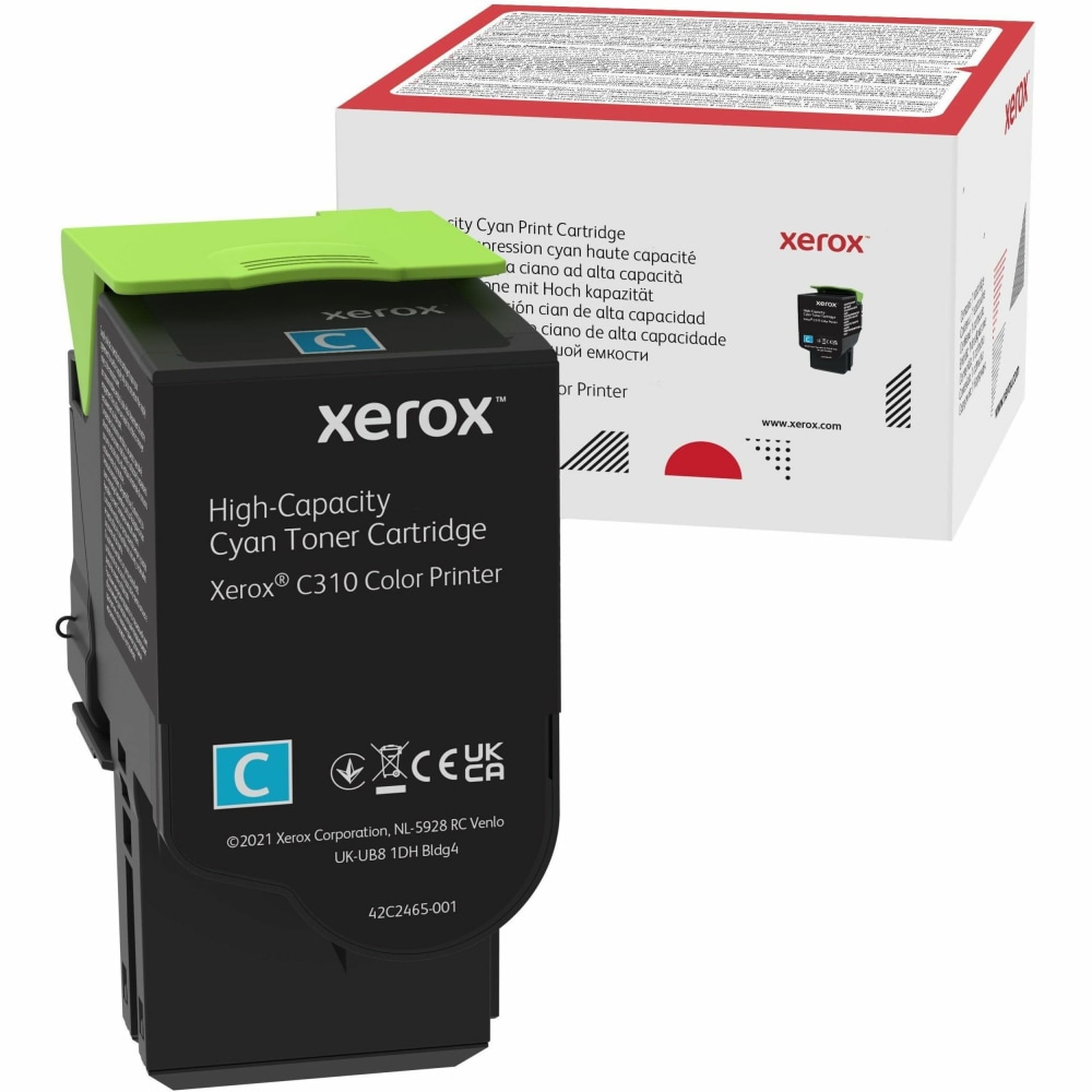 Xerox Genuine Xerox C310 Color Printer/ C315 Color Multifunction Printer Cyan High capacity Toner Cartridge (5500 Pages) - 006R04365 - 5500 Pages MPN:006R04365