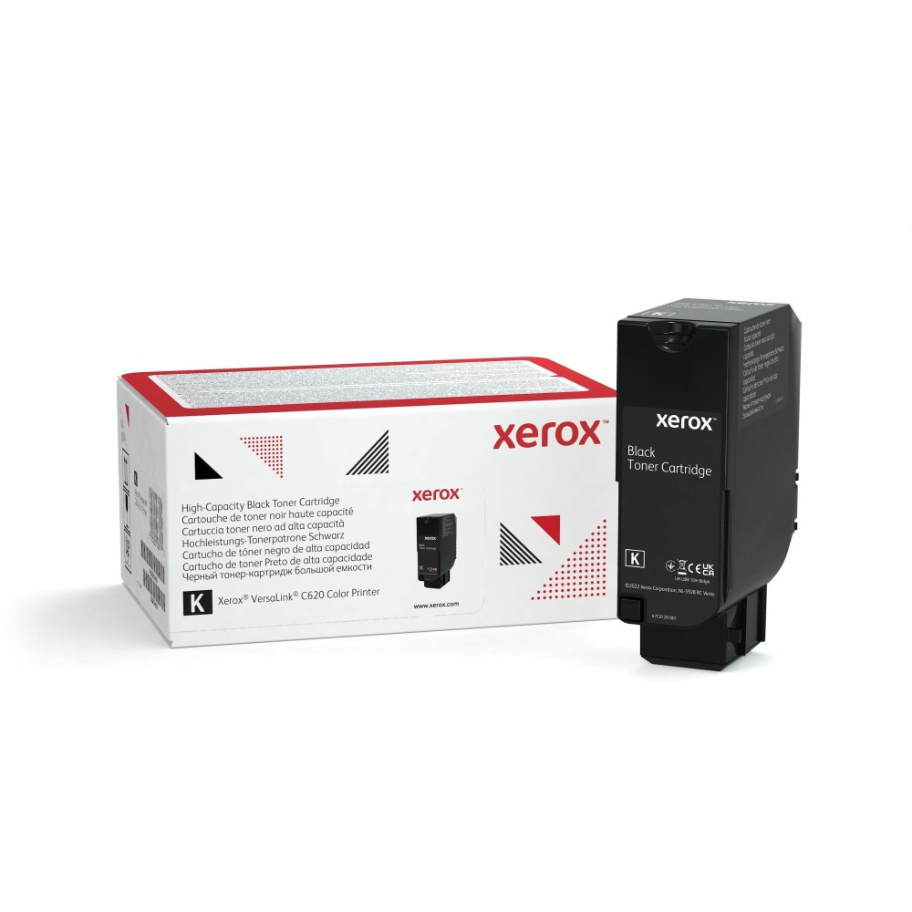 Xerox Genuine Xerox VersaLink C620 Color Printer Black High capacity Toner Cartridge (20000 Pages) - 006R04624 - 20000 pages MPN:006R04624