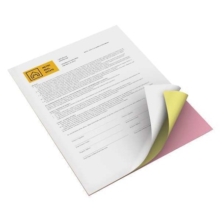 Carbnless Paper, 8.5x11, Pnk/Canary, PK5010 MPN:3R12424