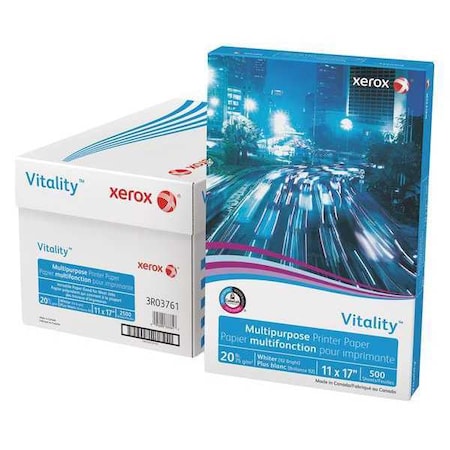 Vitality Printer Paper, 11x17, White, PK500 MPN:3R3761