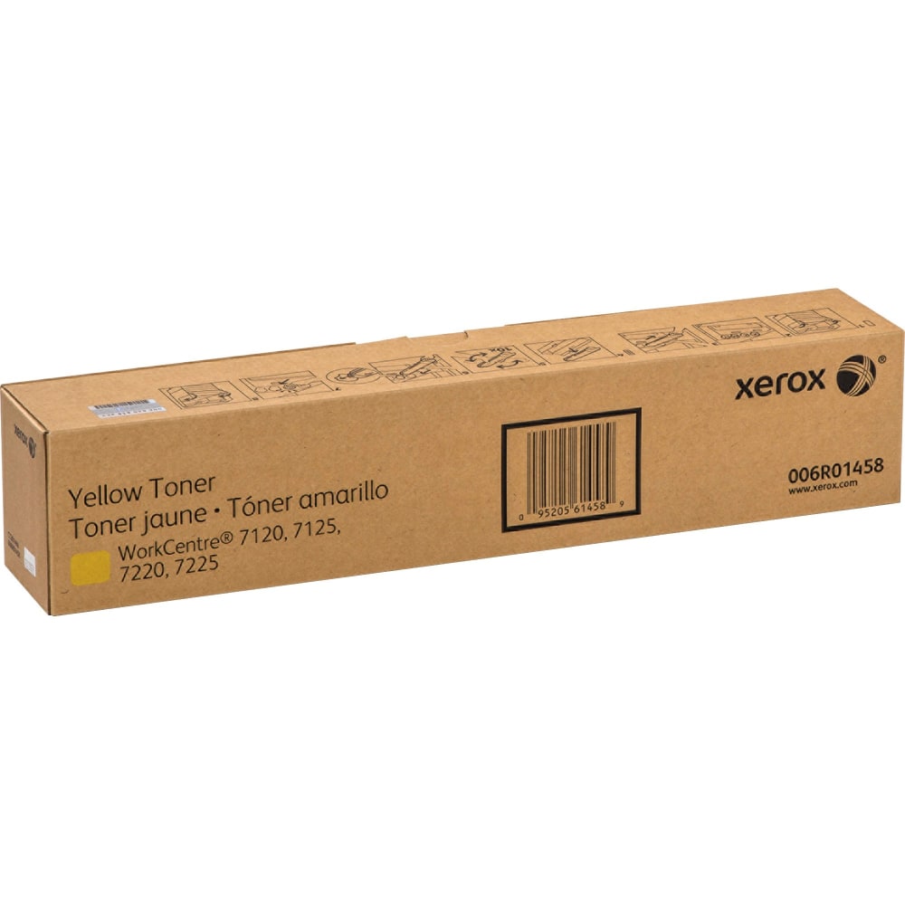 Xerox 7120 Yellow Toner Cartridge, 006R01458 MPN:006R01458