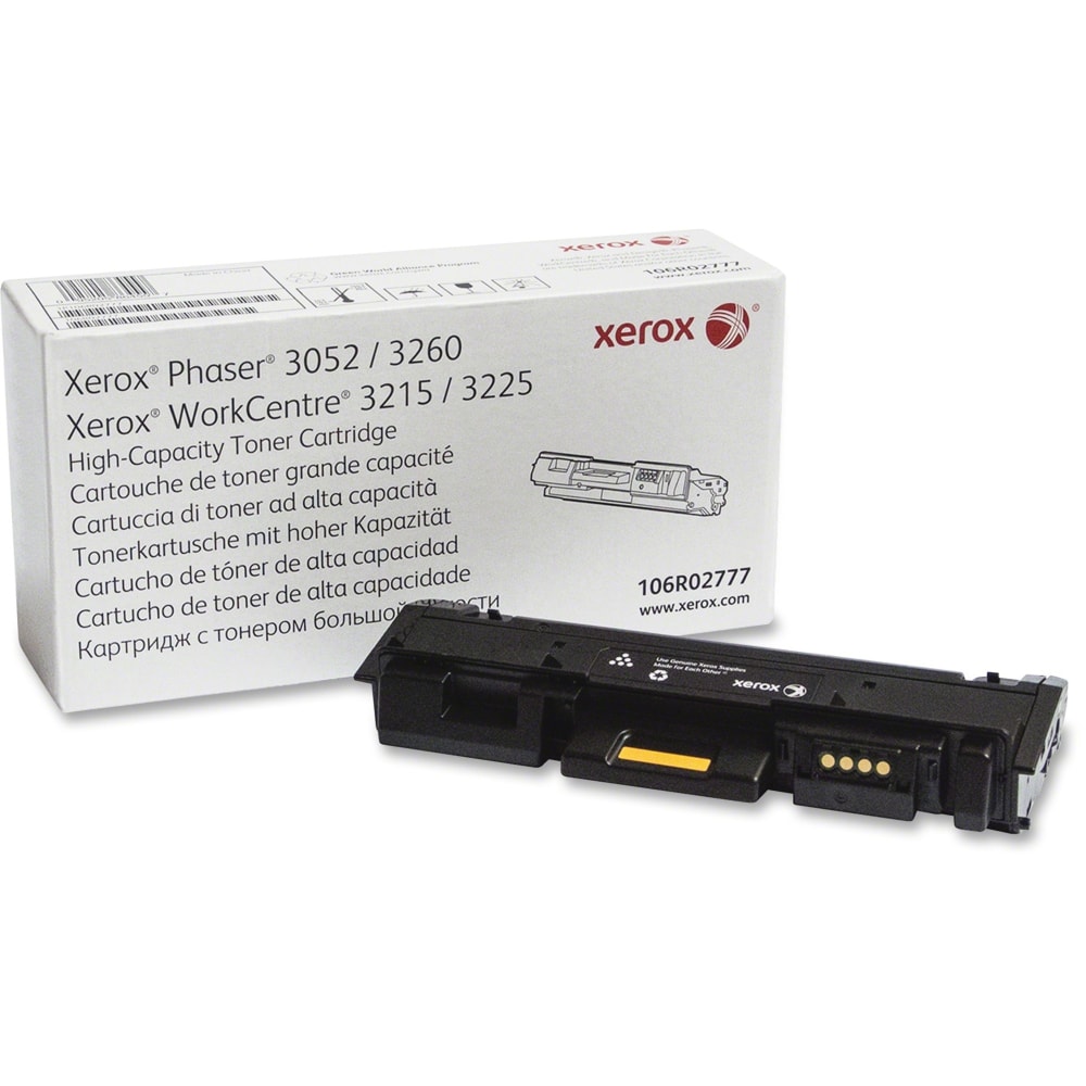 Xerox 3260/3215 Black High Yield Toner Cartridge, 106R02777 MPN:106R02777