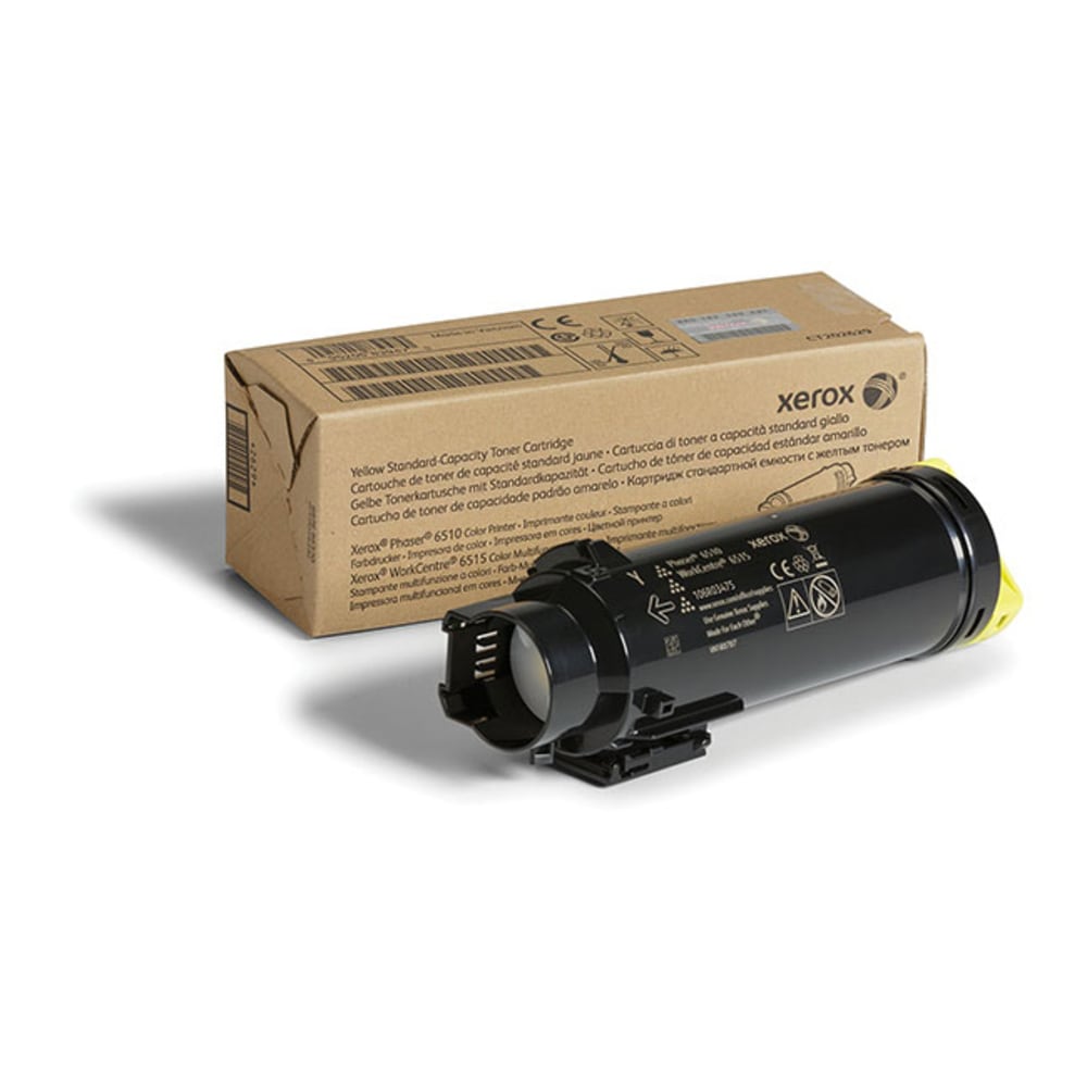 Xerox 6510 Yellow Toner Cartridge, 106R03475 MPN:106R03475