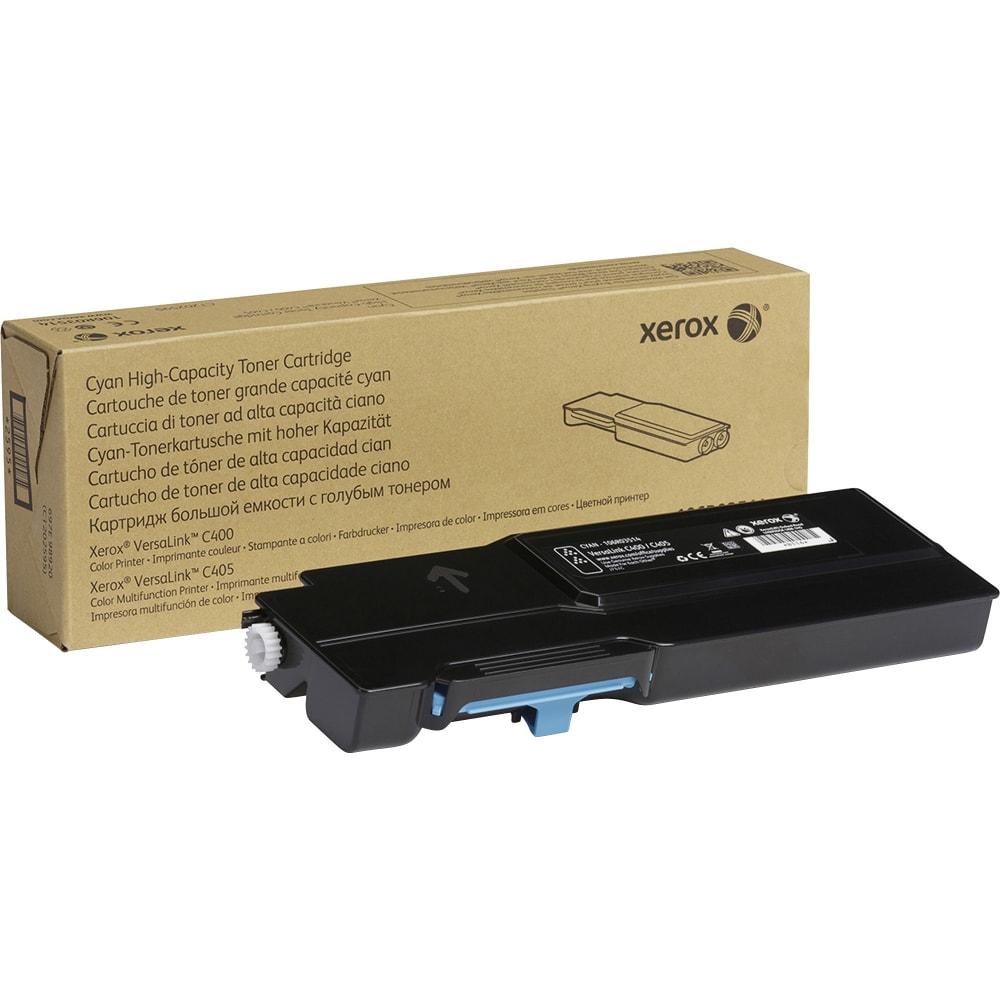Xerox Genuine Xerox VersaLink C400 Color Printer, C405 Color Multifunction Printer Cyan High capacity Toner Cartridge (4800 Pages) - 106R03514 MPN:106R03514