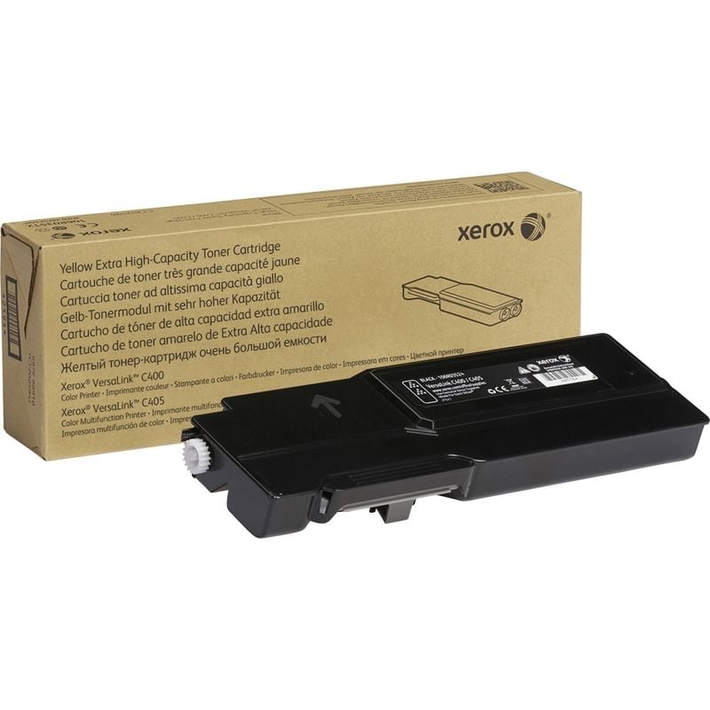 Xerox Genuine Xerox VersaLink C400 Color Printer, C405 Color Multifunction Printer Black Extra High capacity Toner Cartridge (10500 Pages) MPN:106R03524