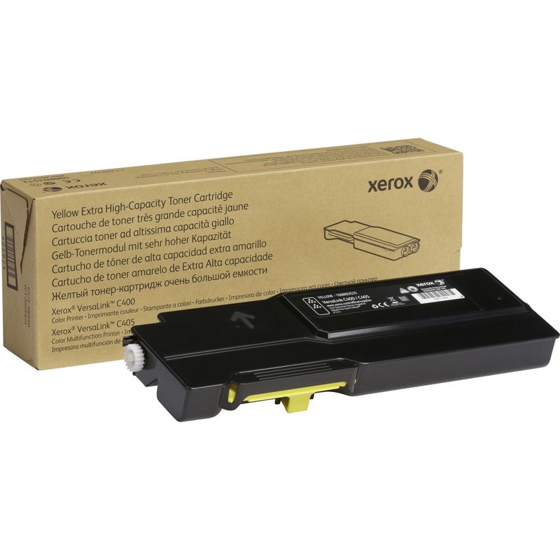 Xerox Original Extra High Yield Laser Toner Cartridge - Yellow - 1 Each - 8000 Pages MPN:106R03525