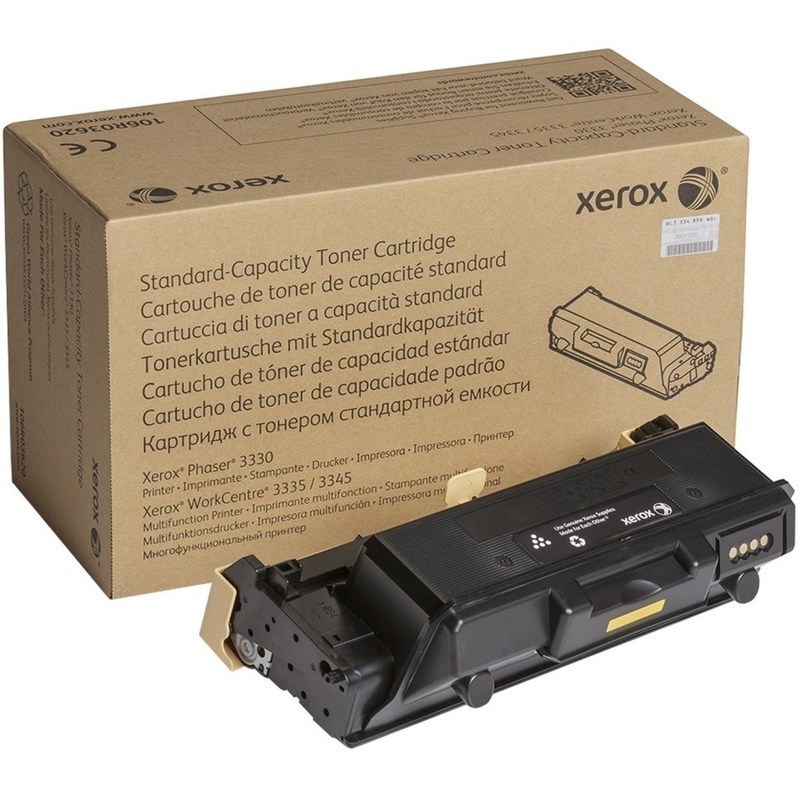 Xerox Genuine Phaser 3330, WorkCentre 3300 Series Black Standard capacity Toner Cartridge (2600 Pages) - 106R03620 - 2600 Pages MPN:106R03620