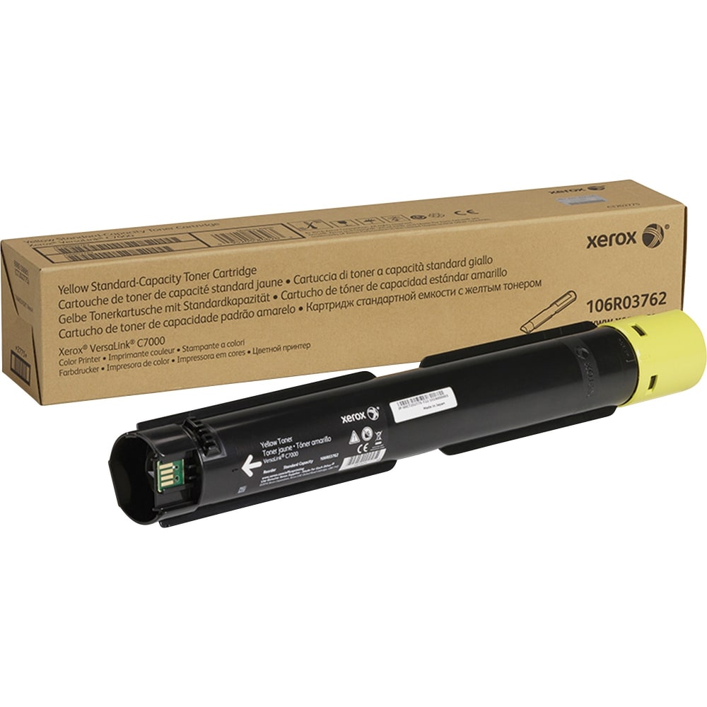 Xerox Toner, Xerox, Standard, Yellow, 106R03762 MPN:106R03762