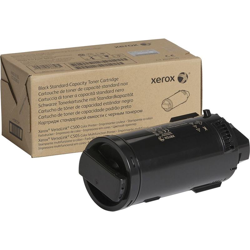 Xerox Genuine Xerox VersaLink C500 Color Printer, C505 Color Multifunction Printer Black, Standard capacity Toner Cartridge (5000 Pages) MPN:106R03862