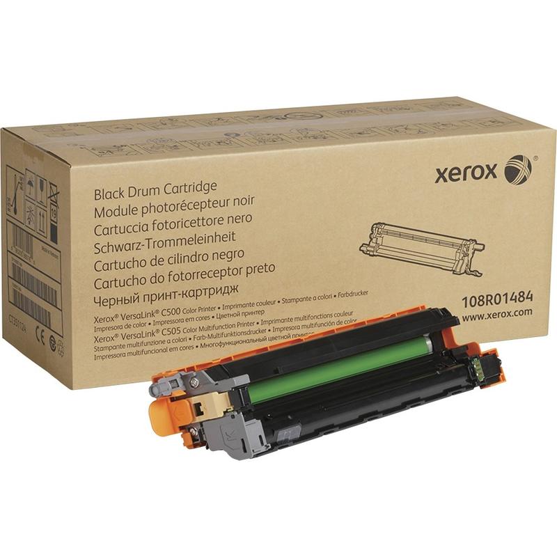 Xerox VersaLink C500/C505 Drum Cartridge - Laser Print Technology - 40000 Pages - 1 Each - Black MPN:108R01484