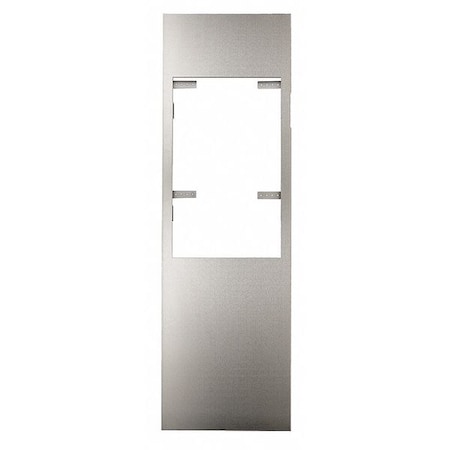 Wall Retrofit Kit, Silver, Stainless Steel MPN:40551