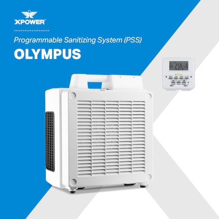Olympus Programmable Sanitizing System, Automatic Overnight Indoor Air Quality Solution MPN:PSS1
