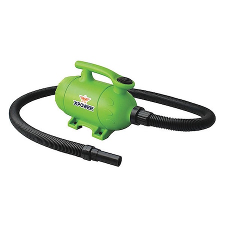 B-2 Pro at Home Pet Grooming Dog Force Hair Dryer and Vacuum - Green MPN:B-2-Green