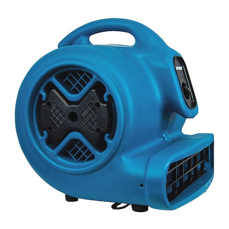Air Mover, 1/2 HP, 2980 CFM, 5 Amps, 4 Positions, 3 Speeds MPN:P-630