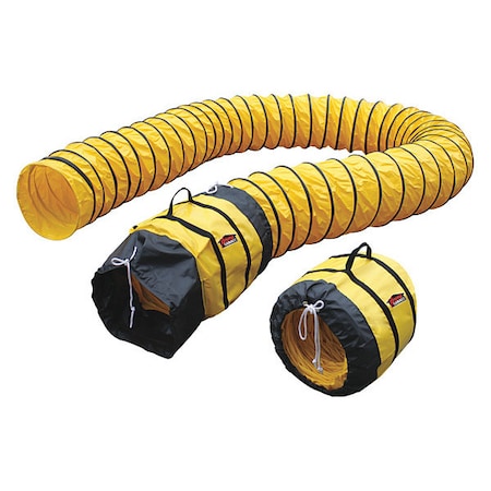 Ventilation Duct Hose for X-41ATR & X-42ATR, 16 in ID x 15 ft L, Polyester MPN:16DH15