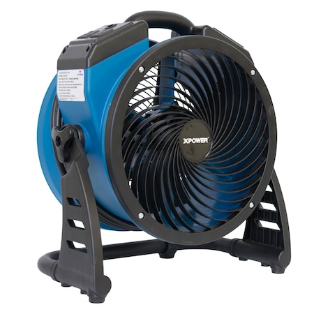 Axial Air Mover, Power Outlets, 1100 CFM, 115, 1100 cfm, 14.2 W. MPN:P-21AR