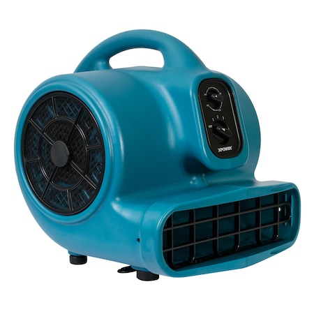 Air Mover W/ 3 hr Timer and Filter Kit, 1/3 HP, 2000 CFM, 3.8 Amps, 4 Positions, 3 Speeds MPN:X-430TF