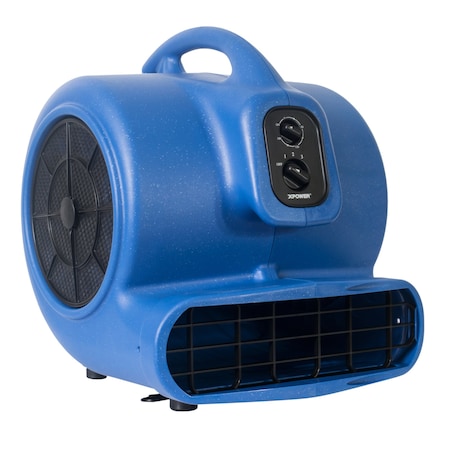 Air Mover W/ 3 Hr Timer and Filter Kit, 3/4 HP, 3200 CFM, 7.5 Amps, 4 Positions, 3 Speeds MPN:X-800TF