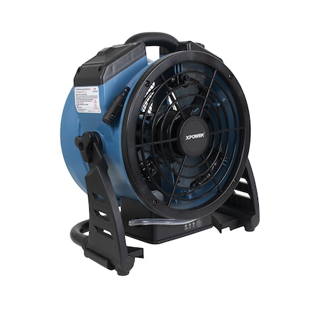Portable Battery Operated Rechargeable Cordless, 11in Outdoor Cooling Misting Fan MPN:FM-65WB