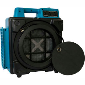 XPOWER Mini Air Scrubber with Commercial 3 Stage Filtration HEPA Purifier System - X-2480A-Blue X-2480A-Blue