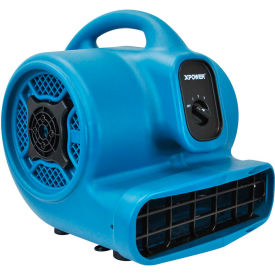 XPOWER Stackable Air Mover 3 Speed 1/4 HP 1600 CFM P-400