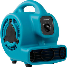 XPOWER® Multi-Purpose Mini Mighty Air Mover Utility Fan Blower 3 Speed 1/8 HP 600 CFM P-80-Blue