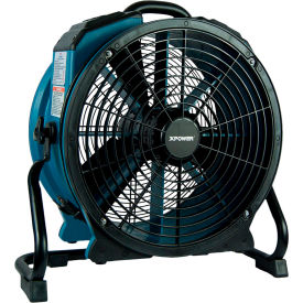 XPOWER Stackable Axial Fan With 3-Hour Timer Variable Speed 1/3 HP 3600 CFM X-47ATR