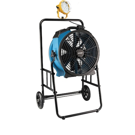 1/3 HP 3600 CFM 5 Speed 18in Warehouse, Dock, Trailer Cooling Fan MPN:FA-420K6-Blue