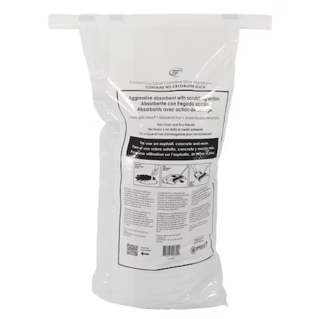 Loose Sorbent, 4 gal Absorbed per Package, 30 lb Bag, Premium Granules, Not Scented, Gray MPN:XB30G
