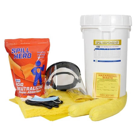 Spill Kit, Acid Neutralizer, 6.5 gal. MPN:XK600N