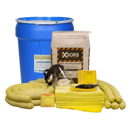 Spill Kit, Caustic Neutraliz, 30 gal. MPN:XKD30B