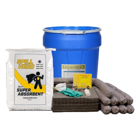 Spill Kit, Universal, 30 gal. MPN:XKD30U