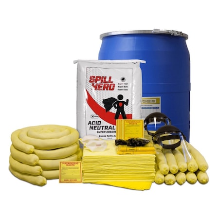 Spill Kit, Acid Neutralizer, 55 gal. MPN:XKD550N