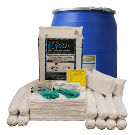Spill Kit, Oil-Only Select, 55 gal. MPN:XKD550S