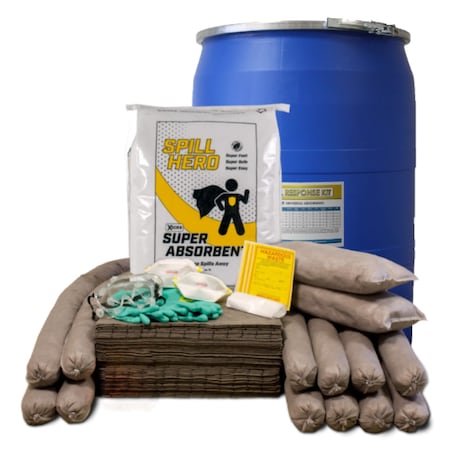 Spill Kit, Universal, 55 gal. MPN:XKD550U