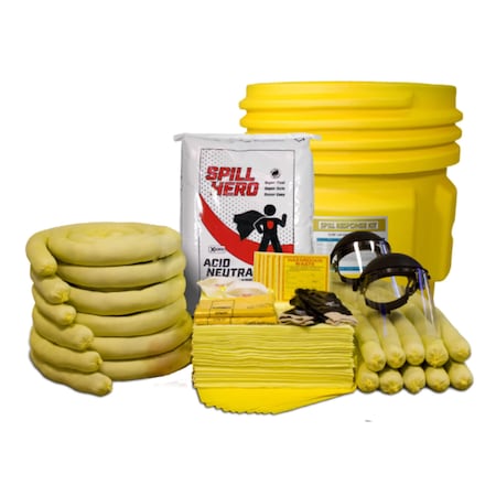 Spill Kit, Acid Neutralizer, 65 gal. MPN:XKD65N