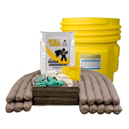 Spill Kit, Universal, 65 gal. MPN:XKD65U