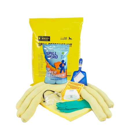 Spill Kit, Hazmat, Xpress, PK3 MPN:XKPBHA10-3