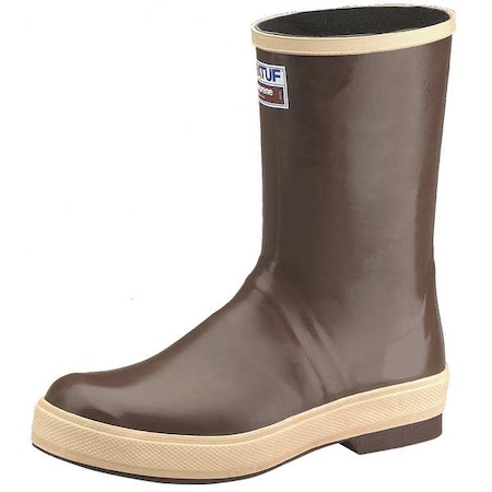 Men's Rubber Boot, 7 Plain Toe, 12