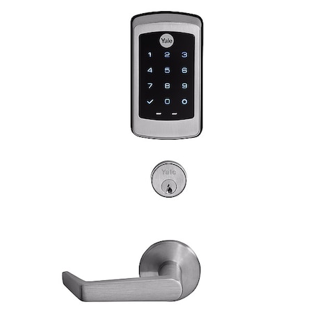 nexTouch Sectional Mortise Keypad Lock MPN:AU-NTM628-NR x RH x 626