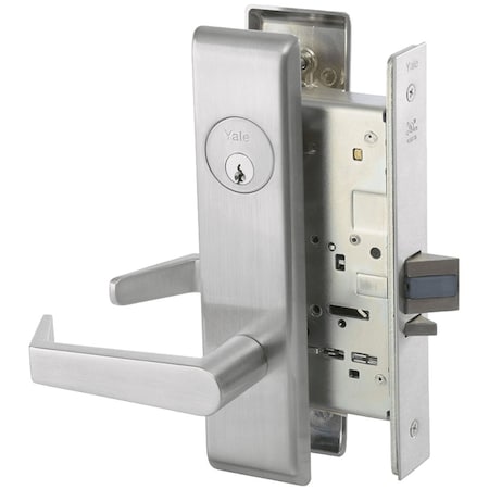 Mortise Storeroom Lock, AUCN Trim, Satin Chrome MPN:AUCN8805FL 626