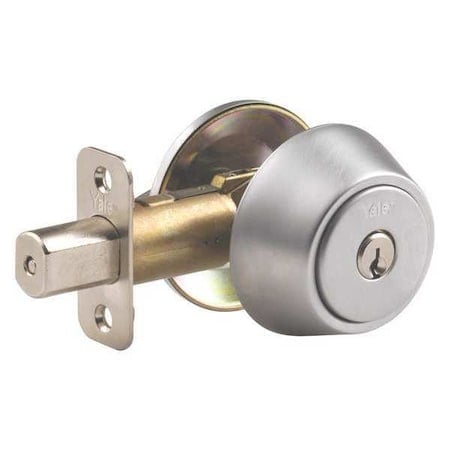 Deadbolt, Satin Chrome, Single, 6 Pins MPN:D981701