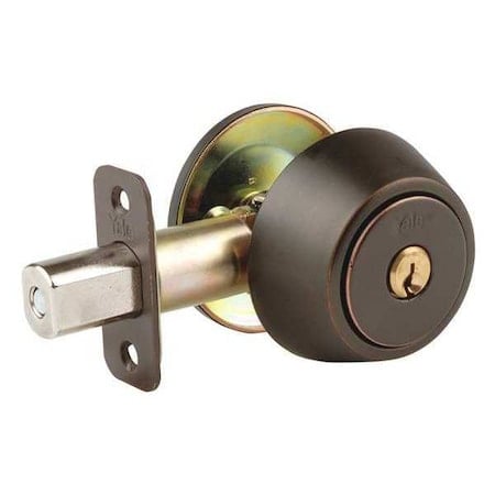 Deadbolt, Oil Rubbed Bronze, Heavy-Duty MPN:D981K13