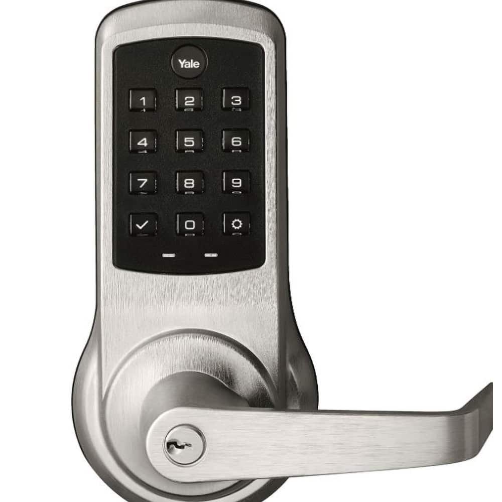 Lever Locksets, Back Set: 2-3/4 (Inch), Cylinder Type: 6 Pin Schlage C Keyway, Keyed , Door Thickness: 1 3/4 to 2 1/8 , Finish: Satin Chrome  MPN:084690
