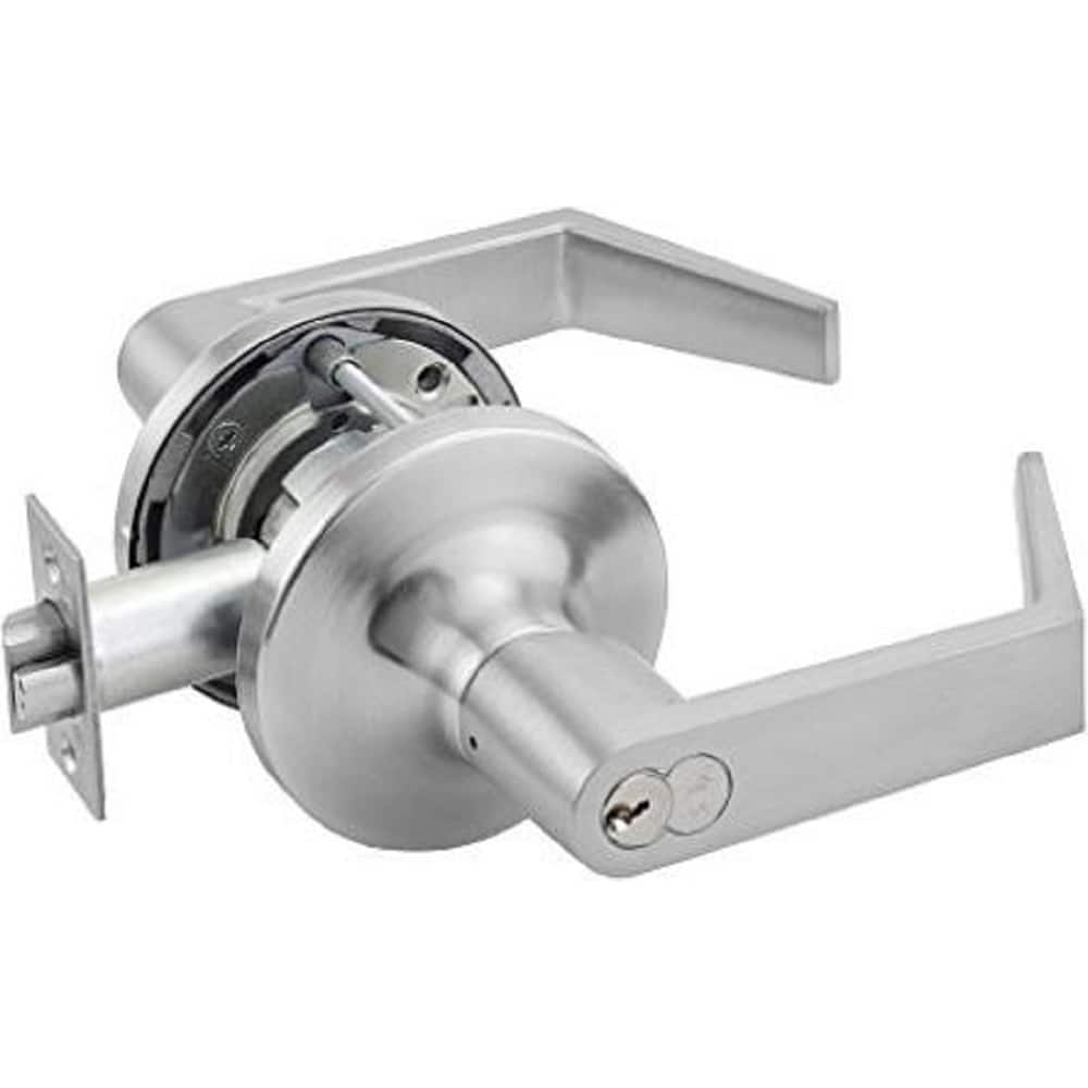 Lockset: Use with 1-3/4 to 2-1/8