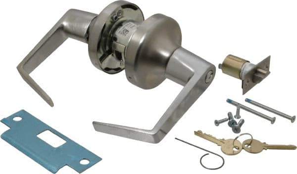 Storeroom Lever Lockset for 1-3/8 to 1-3/4